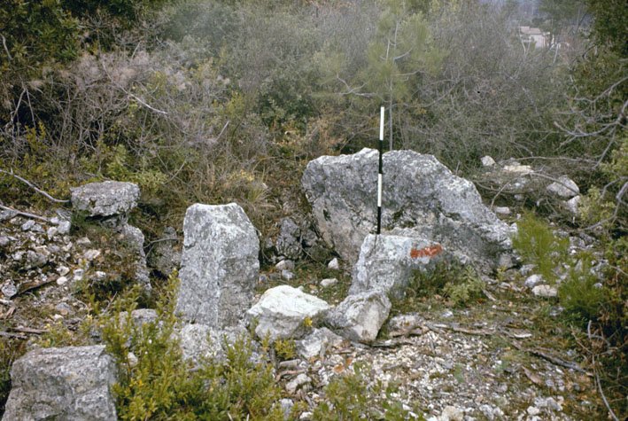 dolmen de clamarquier 1974